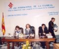 Su Majestad La Reina en la Reunión del Comité Español del Año Internacional de la Familia