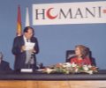 Su Majestad la Reina durante la entrega de Premios