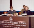 Su Majestad la Reina durante la Clausura de las Jornadas sobre el Síndrome de Down