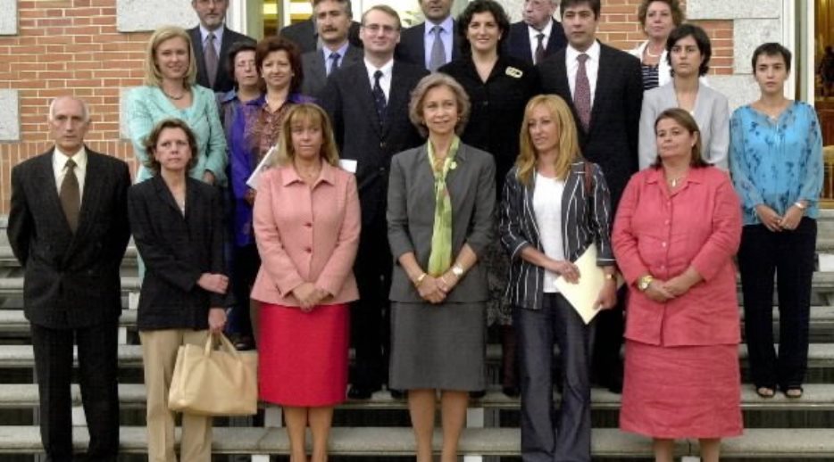 Audiencia a una representación de la Confederación Española de familiares de enfermos de Alzheimer (CEAFA), con motivo de celebrarse el Día del Alz...