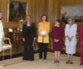 Su Majestad la Reina recibió en audiencia a los miembros de la CEAFA