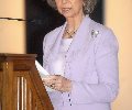 Doña Sofía durante el discurso pronunciado con motivo del Día Mundial de la Cruz Roja y la Media Luna Roja