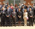 Doña Sofía con los representantes de los medios de comunicación y patronos de la Fundación Reina Sofía