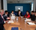 Los miembros de la Fundación Reina Sofía, la Universidad Politécnica de Madrid, la Agencia Estatal Consejo Superior de Investigaciones Científicas ...