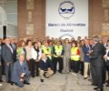 Fotografía de grupo con los trabajadores y voluntarios