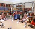 Vista de la reunión del Patronato de la Fundación Reina Sofía 