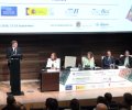El presidente de la Generalitat Valencia, Ximo Puig, dirige unas palabras durante el acto
