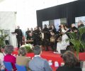 Doña Sofía ante una representación musical