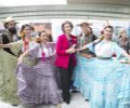 Su Majestad la Reina Doña Sofía durante su visita