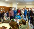 S.M. la Reina Doña Sofía visita la residencia de mayores Nuestra Casa de Collado Villalba 