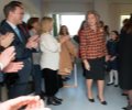 S.M. la Reina Doña Sofía visita la residencia de mayores Nuestra Casa de Collado Villalba 