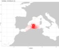 1.	Análisis de la distribución de la basuraleza en la cuenca occidental del Mediterráneo
