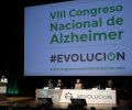 Su Majestad la Reina Doña Sofía durante el desarrollo del acto 