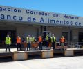 Instalación de placas solares en la delegación del Corredor del Henares de Bancos de Alimentos de Madrid