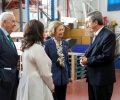 Su Majestad la Reina Doña Sofía visita las instalaciones de la Fundación Banco de Alimentos de La Rioja