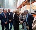 Su Majestad la Reina Doña Sofía visita las instalaciones del Banco de Alimentos de Zamora
