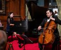 Interpretación musical a cargo de Gregorio Nieto y Riko Higuma 