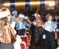 Su Majestad la Reina Doña Sofía accede al Aula Magna
